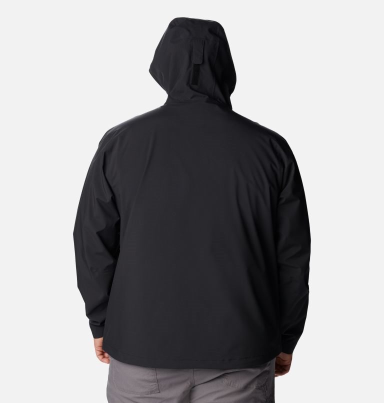Men's Columbia Earth Explorer Shell Jackets Black | Plus Size CA-E3065